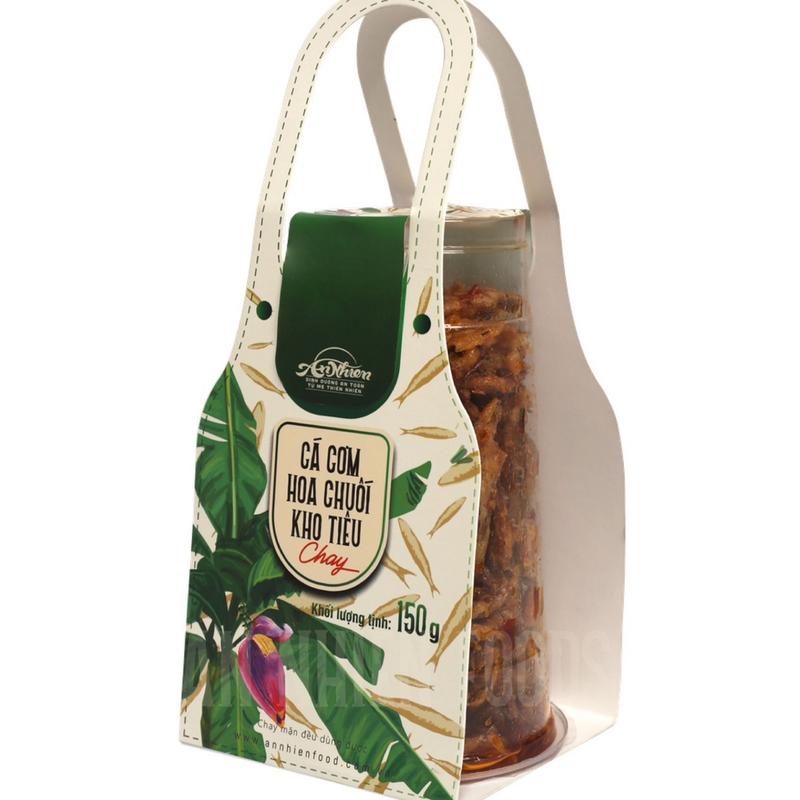 Cá Cơm Hoa Chuối Kho Tiêu - Vegan Spicy Roasted Anchovy 0
