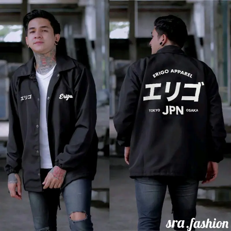 Jaket Coach pria viral terbaru skarang/Bajumurahbandung/cucigudang/Termurah jaket Coach viral keren