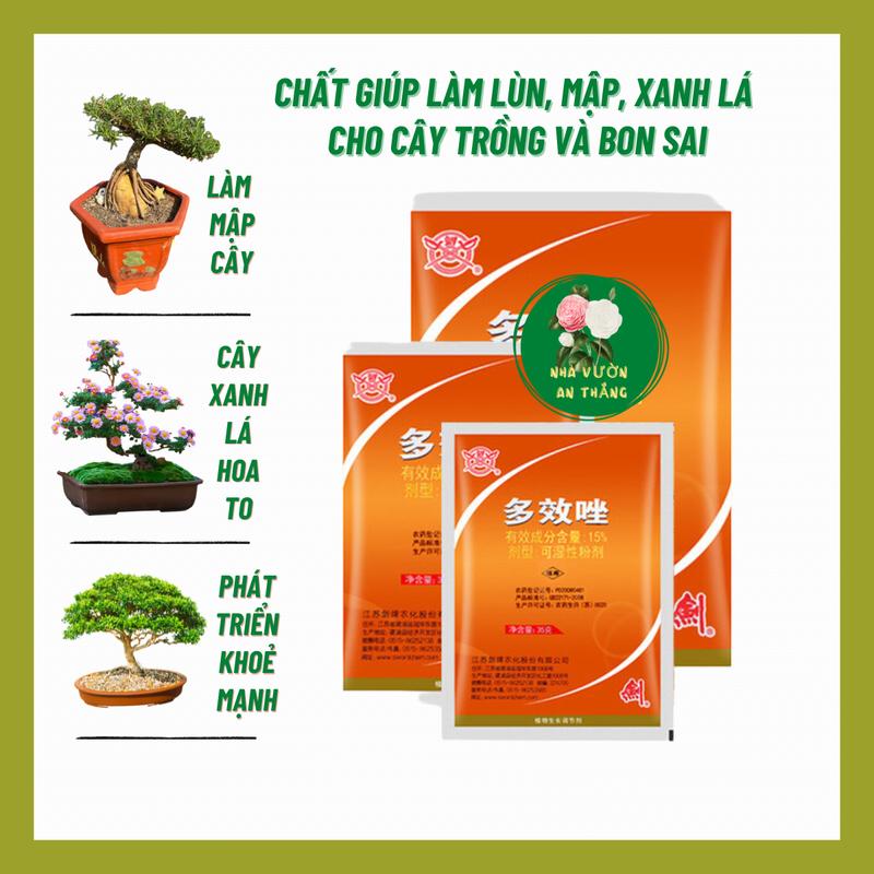 Hỗn hợp chất làm lùn, mập, xanh cho cây trồng và bon sai [ Đang Khuyến Mãi ]