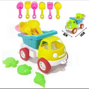 Mainan Anak Mobil truck Pasir LP7 Mainan Dengan cetakan pasir Set Hadiah