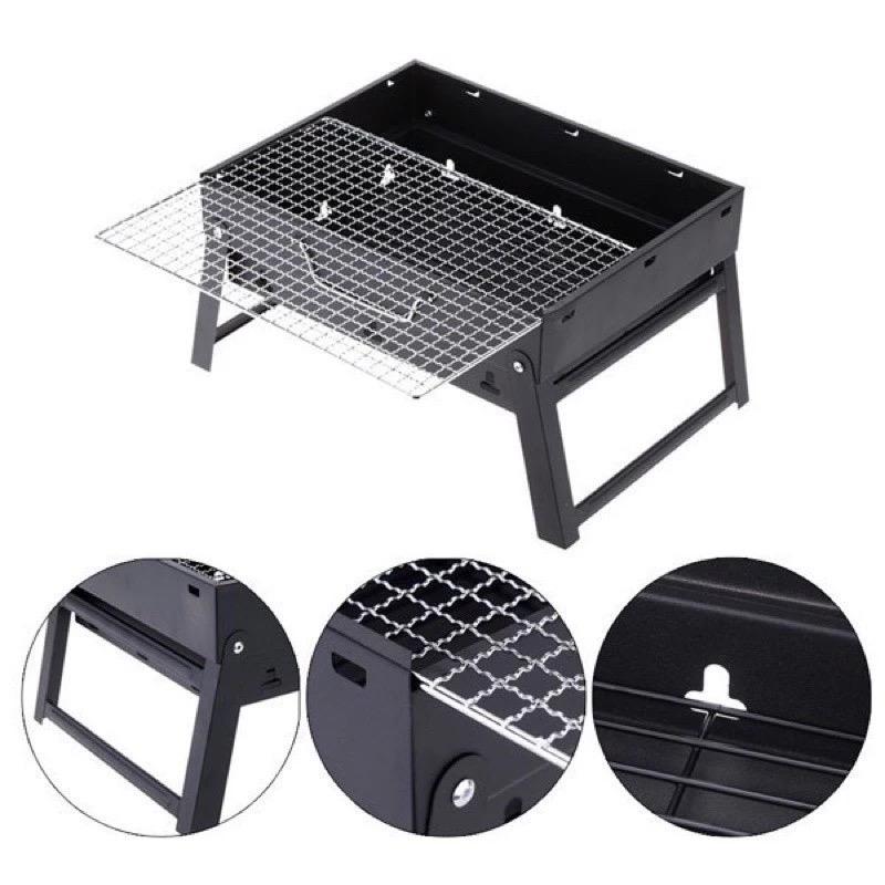 Bếp Nướng Than Hoa BBQ , Bếp Nướng Ngoài Trời Bằng Thép Siêu Dày ,  Bếp Nhập Khẩu 4