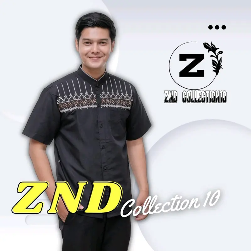 koko Big size jumbo xxl xxxl koko bordir Dewasa lengan pendek znd collection10 Katun Katun 1