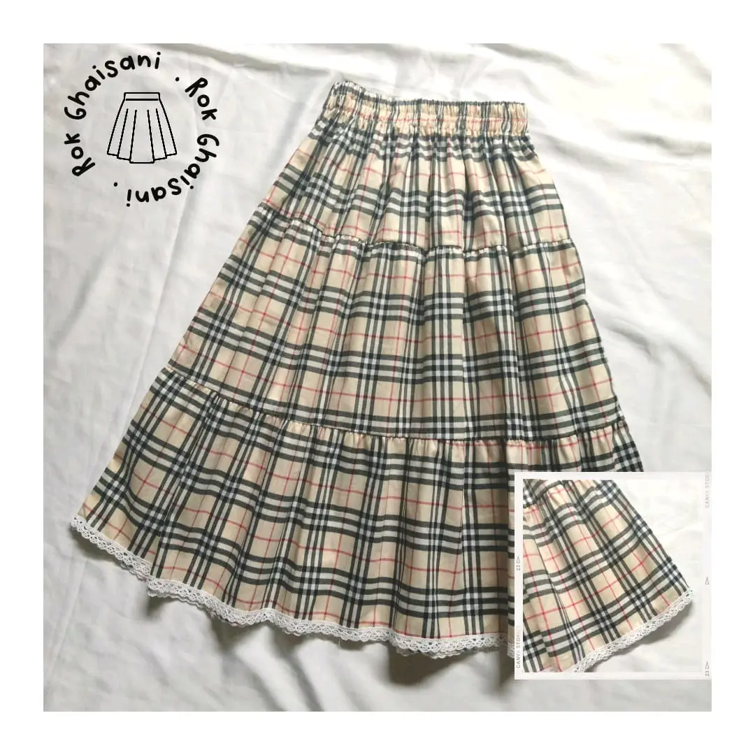 Rok anak panjang usia 3-12 tahun rok anak cantik
