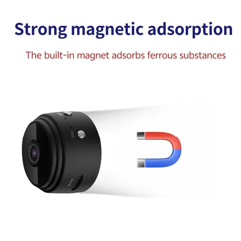 Product Introduction of Camera IP không dây A9, WiFi, 1080P, sử dụng Trong Nhà và ngoài trời, Kích thước nhỏ, Camera di động ban đêm giám sát, Thích hợp cho trẻ sơ sinh và thú cưng, với điều khiển an ninh 8
