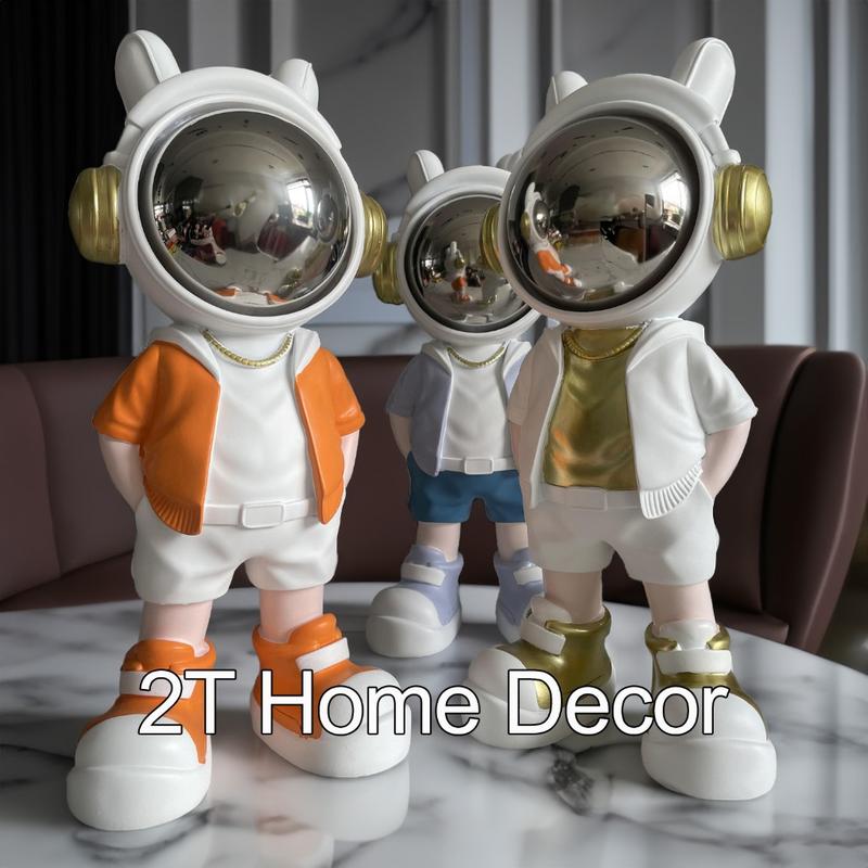 Mô hình Phi Hành Gia Cool Ngầu, Tượng Decor Phi Hành Gia Trang Trí Phòng Khách, Phòng Ngủ, Bàn Làm Việc, Kích Thước 24cm, Decor Nhà Cửa, Tủ Kệ, Salon, Spa, Quà Tặng Sinh Nhật, Tân Gia