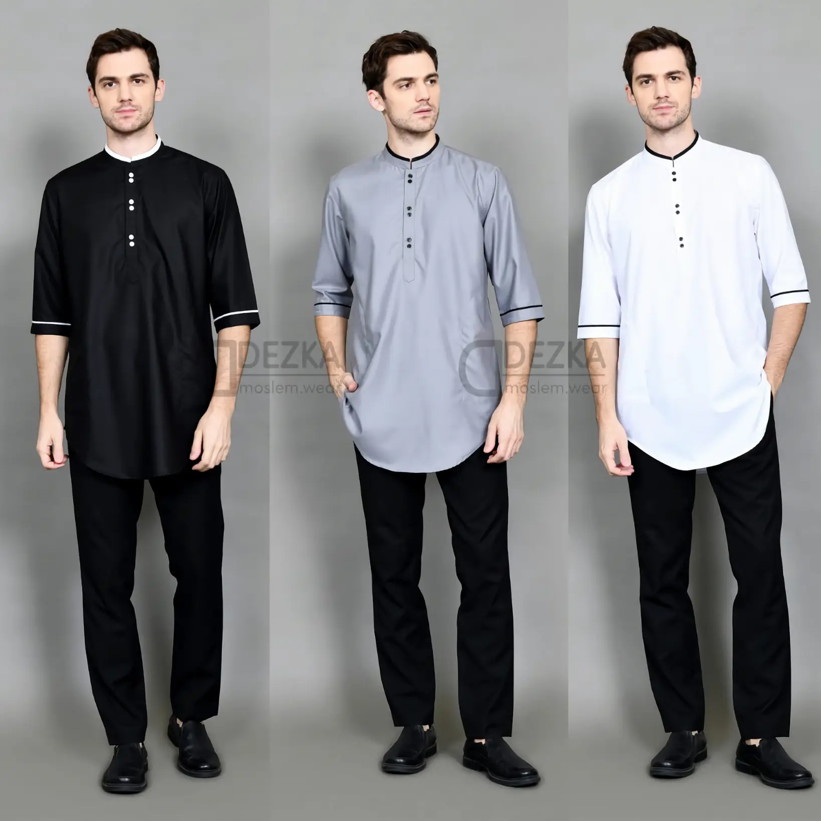 Baju Koko Kurta Pakistan Pria Dewasa Toyobo Podu Impor - Model Koko Kurta Pakistan