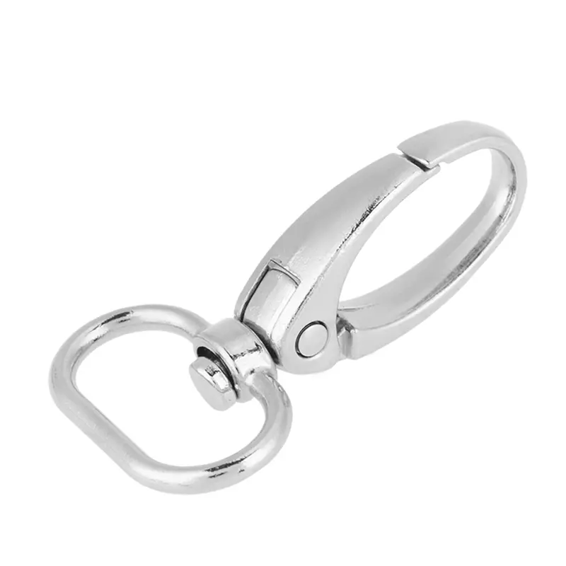 20Pcs Zinc Alloy Bag Clasps Swivel Trigger Clips Keychain Key Ring Hooks (20mm) 6