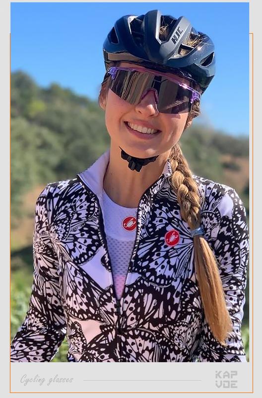 Product Introduction of KAPVOE Anti-fog Photochromic lenses Cycling Glasses Men Women UV400 Fishing glasses Outdoor Bike Riding Sunglasses Driving hiking Running Eyewear Sports Anti-fog Goggles 22