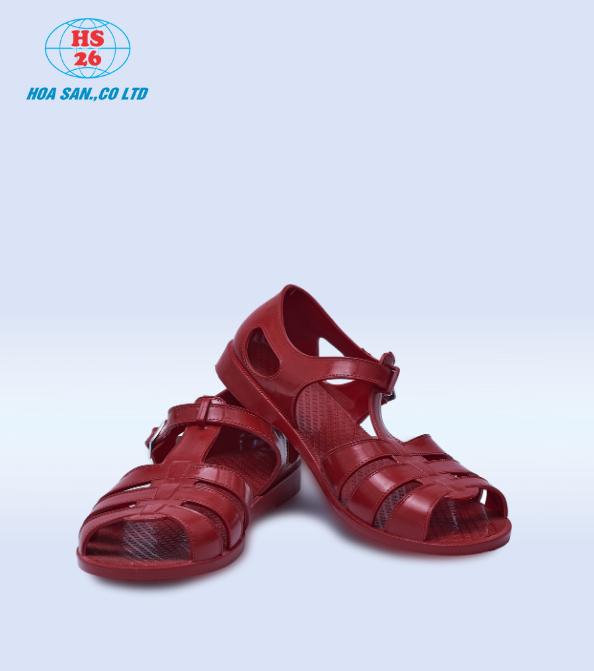 Dép rọ nam Hoa San cao cấp size 37 - 44, Dép đi mưa chống trơn trượt
