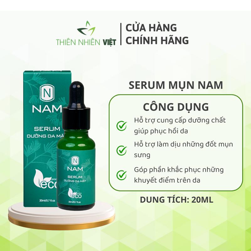 Serum Dưỡng Da Mụn Nam 20ml Skincare Làm Đẹp Da