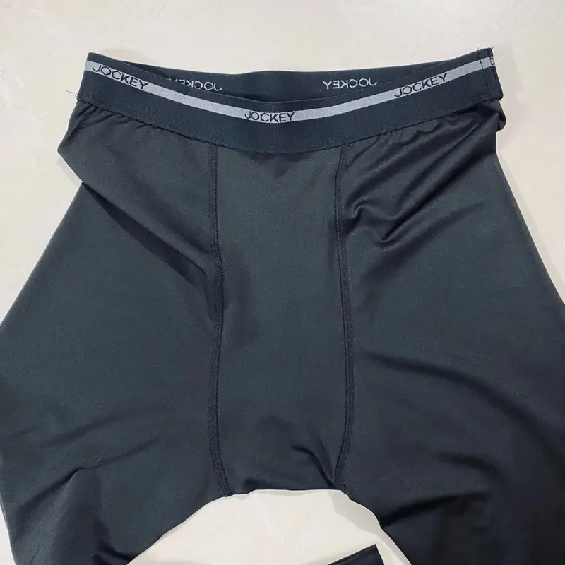Quần Giữ Nhiệt Quần Legging Nam Màu Đen Chuyên Tập Gym Chạy Bộ Đá Bóng 2