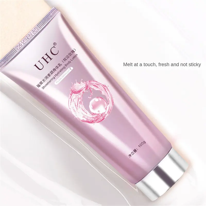 Sữa Kem Dưỡng Da Thể Trang Điểm Trơn, UHC, Kem Nâng Tông, Trang Điểm Sneaky, Lung Linh Cơ Thể, Dưỡng Ẩm, Làm Đẹp Da, 100g 8