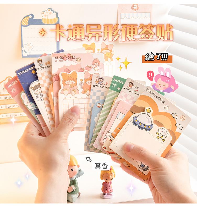 Sticky Note Karakter Kartun Lucu #ST057 / Kertas Sticker Memo Pesan ...