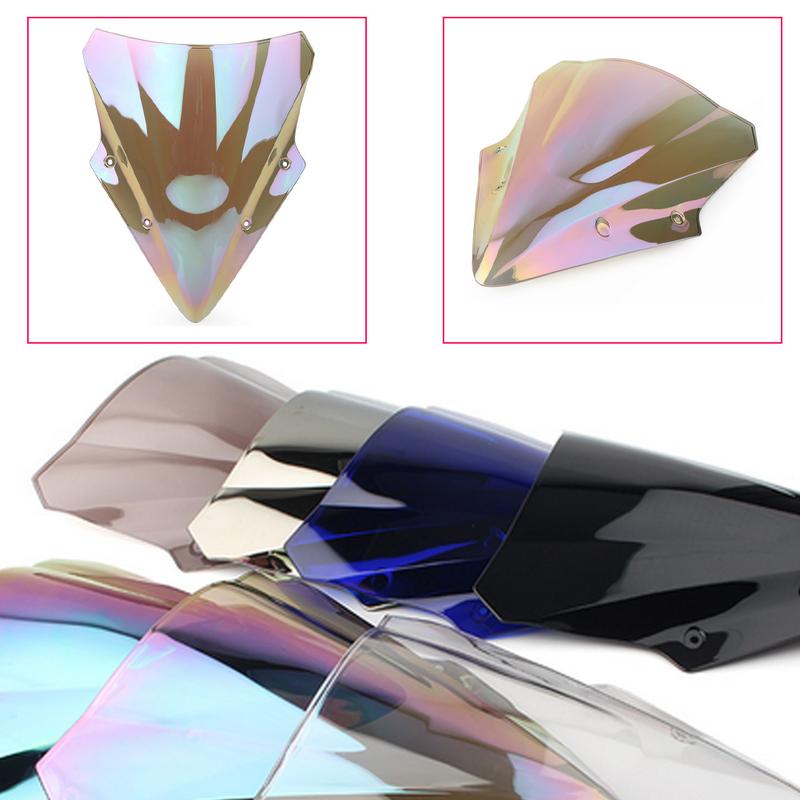 Product Introduction of Motorcycle Double Bubble Windshield Deflector Protector Wind Screen For Kawasaki Ninja650 ER6F EX650R 2017-2019 ER-6F EX 650R 24