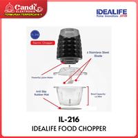 Gambar IDEALIFE - ELECTRIC CHOPPER - PENGGILING LISTRIK 1.2L - IL-216 - 1,2 L dari CANDI ELEKTRONIK Kota Surakarta 2 Tokopedia