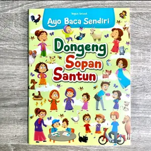 Buku anak Dongeng Sopan Santun Soft Cover Books