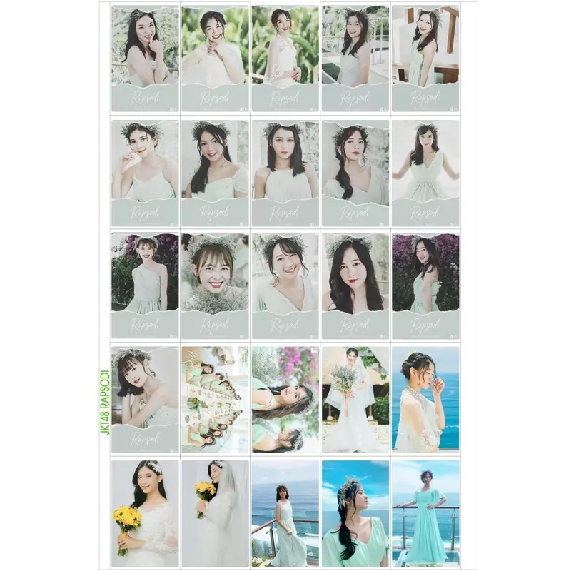 25 PCS Photocard JKT48  2 SISI 7