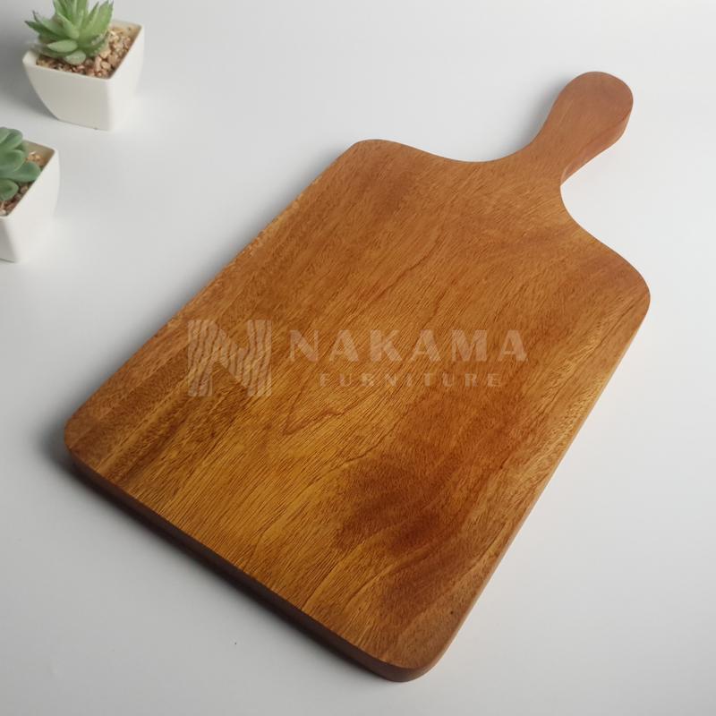 Talenan Kayu Mahoni Panjang 40,5 cm Food Grade TLM03 1
