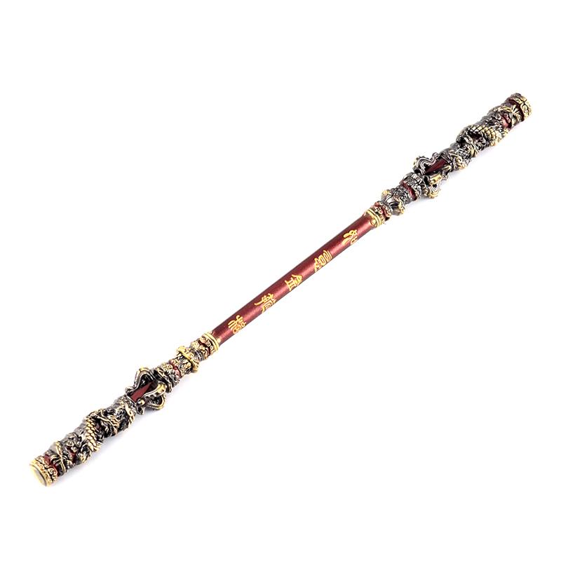 Product Introduction of 22cm Black Myth WuKong Game Ruyi Golden Cudgel Metal Handicrafts Sun Wukong Monkey King  Game Peripherals Children's Toys 30