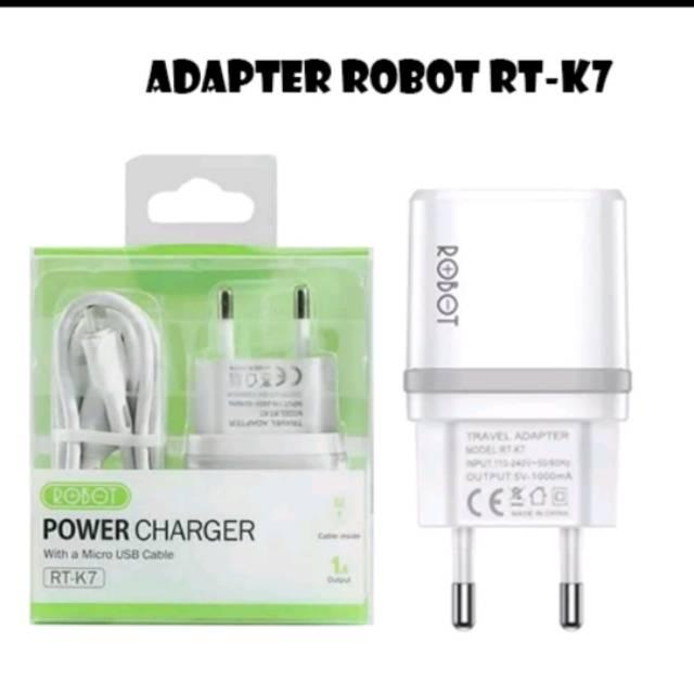 OBRAL SALE ROBOT K7 Adaptor charger ces cas robot RT-K7 quick charge ...