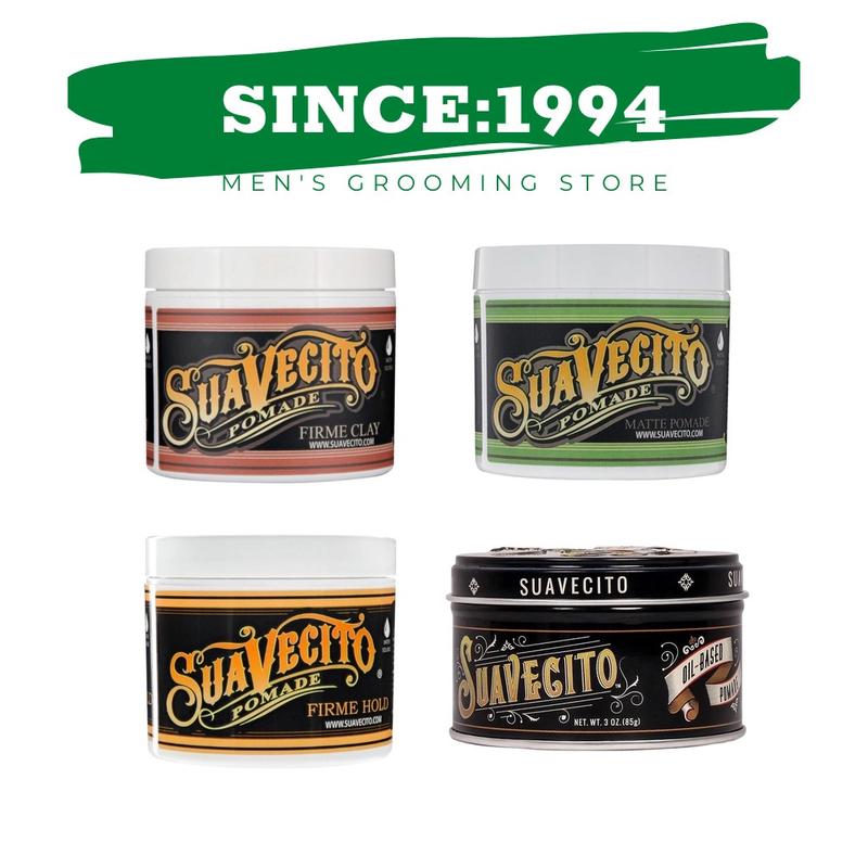 Sáp Vuốt Tóc Nam Suavecito (Strong Hold , Firme Clay , Oil Based , Matte Pomade , Dark Woods )