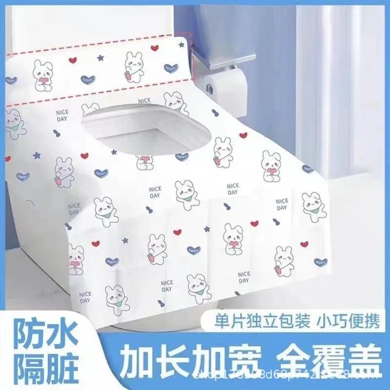 Product Introduction of Disposable Toilet Seat Cover for Pregnant Women, Maternity, Travel, Hotel, Anti-Dirt, Extended and Thickened, Full Coverage Seat Cushion 1