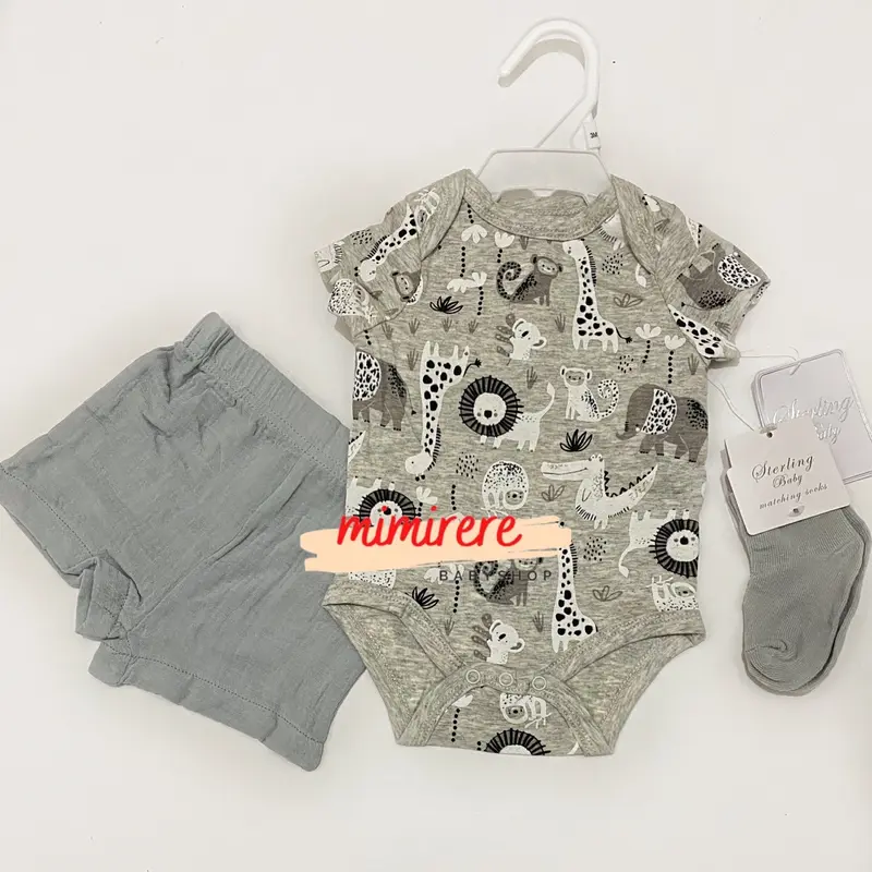 PL 4in1 Setelan Boy | PL 2in1 Setelan Baby Boy | Setelan Bayi Cowok 5