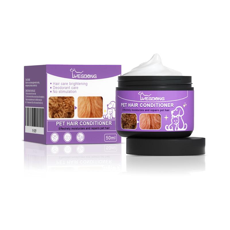 [Ready Stock & Cod] Yegbong Pet Conditioner Pet Hair Cleaning Care Fluffy Soft Non-Knotted Pet Hair Care Cream 4