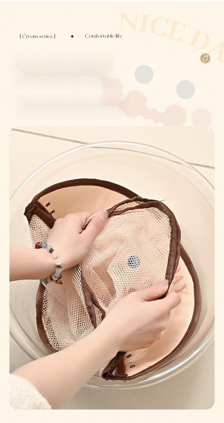 Product Introduction of Hanging Storage Net for Organizing Clothes and Socks Underwear and Sock Hanging Organizer Closet Storage Bag for Organizing Clothes Wall Mounted Storage for Small Items 9