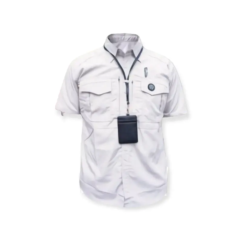 Kemeja Tactical Lengan Pendek Pria Anti Sobek Warna Abu - Cocok Untuk Seragam Kerja Outdoor Indoor Dan Petualangan 6