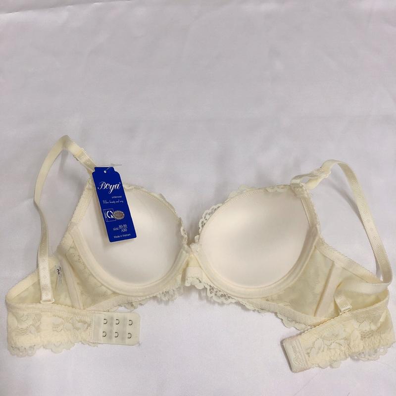 Product Introduction of 024W Áo Boya ren hoa to 3 phân, có gọng, 11 màu, hàng VNXK nhật, 32/34B/36A/36B/38A/38B. Cổ chữ V 14