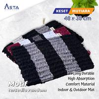 Gambar Royalton Keset Kaki Serap Air Kain Anyam Mutiara Tebal 30 x 48 cm - Warna, 1 pcs dari Asta Homeware Kab. Sidoarjo 4 Tokopedia