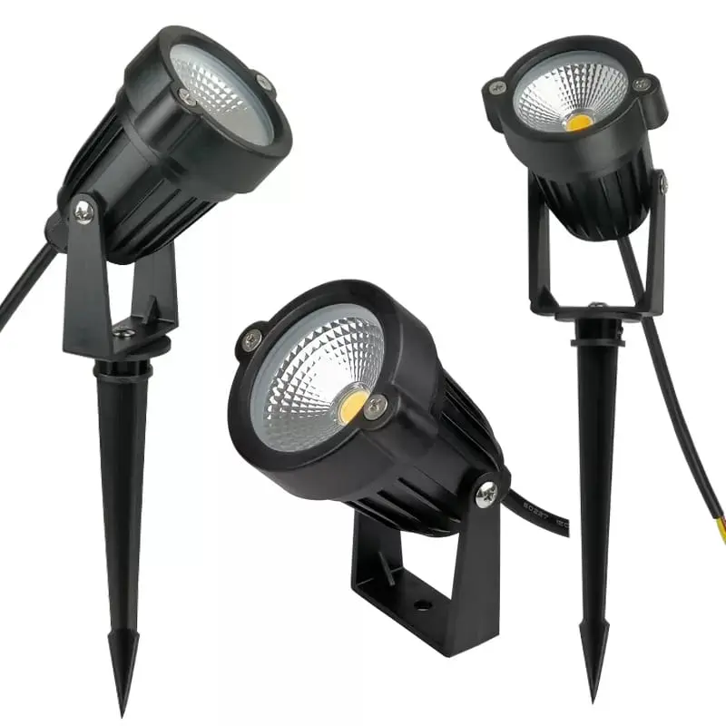 LAMPU LED TAMAN TANCAP 5 WATT 220V / LAMPU TAMAN TANCAP OUTDOOR