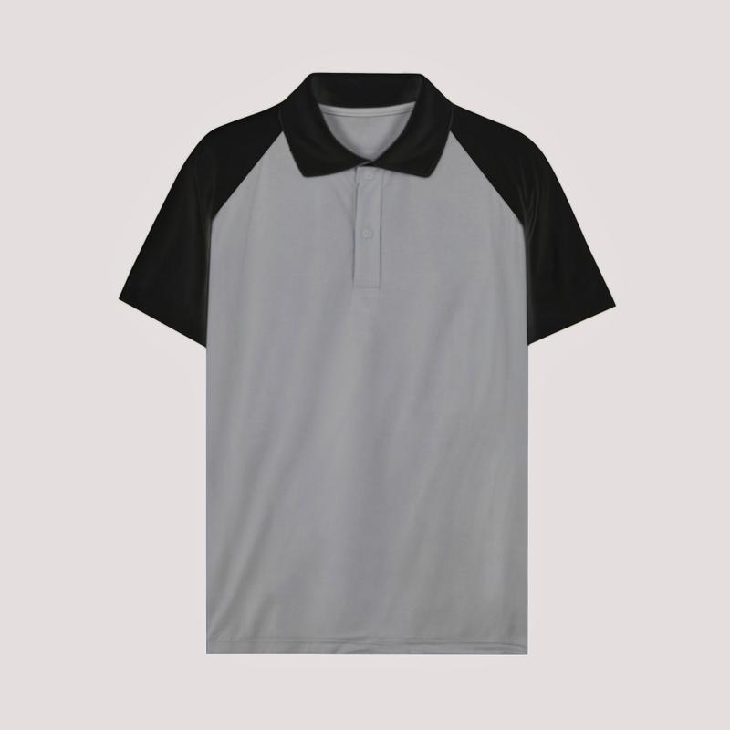 ÁO THUN POLO PHỐI RAGLAN VẢI THUN CÁ SẤU POLY Menswear Nam 0
