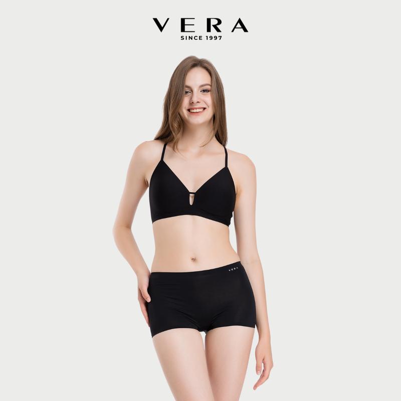 Quần lót nữ đúc su trơn dáng Boyshort Vera seamless mặc trong váy - V0511