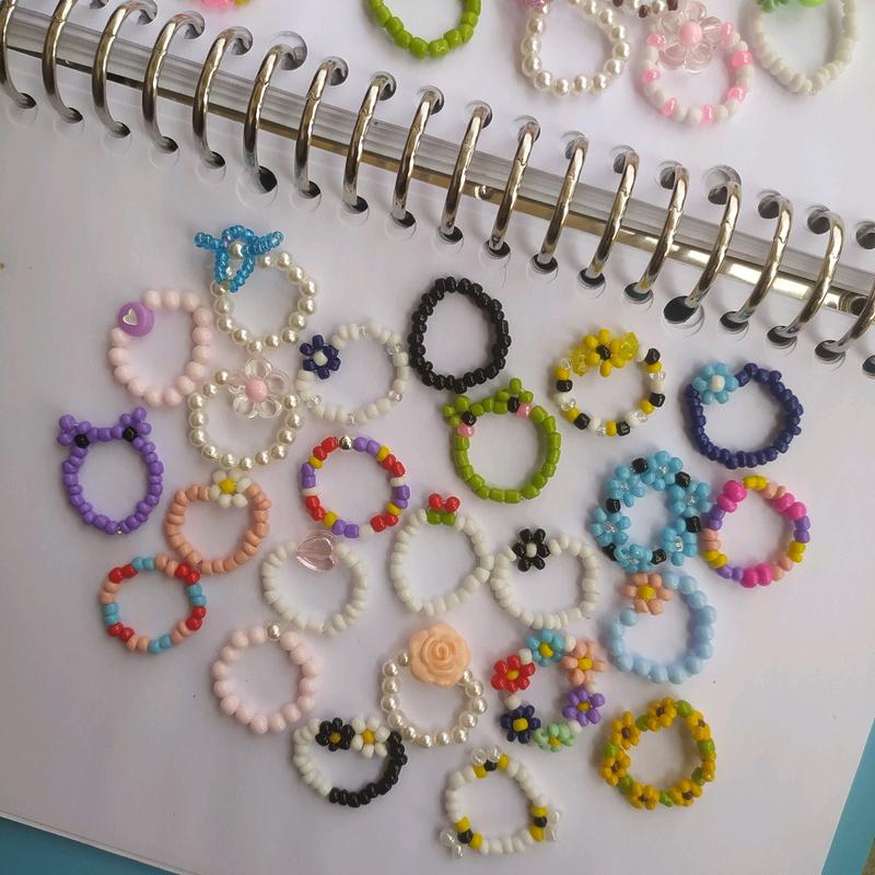 Paket Usaha / Set Beads Ring / Cincin Manik 3
