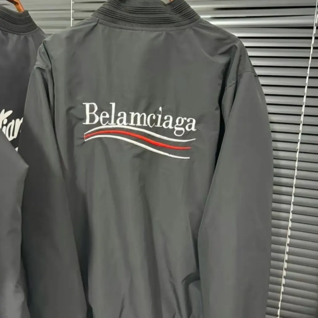 Áo khoác gió bomber Ba lên thêu 2 mặt chất gió 2 lớp thời trang boy phố hottrend Menswear Jacket Nam Dài Tay