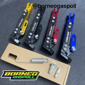 Standar samping robot full cnc bisa di setel panjang pendek universal