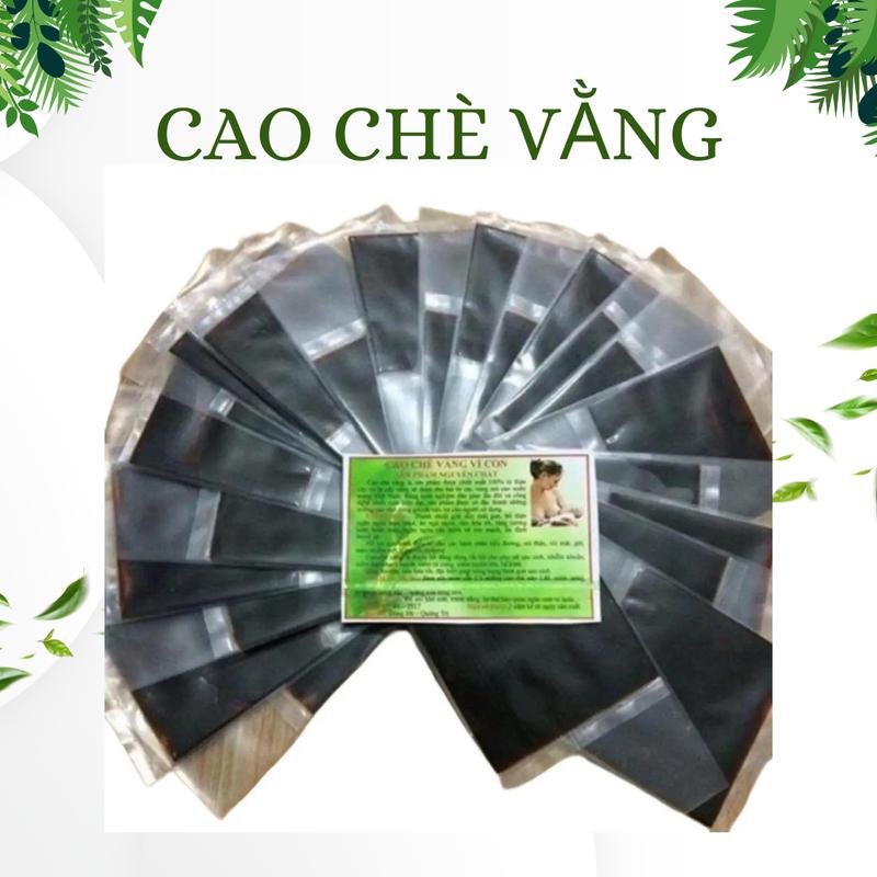 Cao chè vằng sẻ hàng loại 1 chuẩn xịn set 1 Kg - Tea Nước Trà ,Trà Chua traxanh Vị Chua