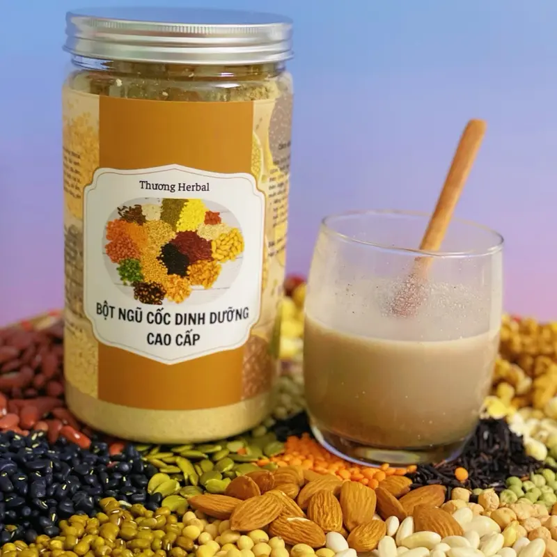 NGŨ CỐC CAO CẤP 20 LOẠI HẠT- Thương herbal Thức Ăn Food 5
