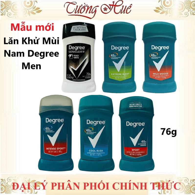 Lăn Khử Mùi Nam Degree Men 48H Antiperspirant nhiều mùi (Có lựa chọn)