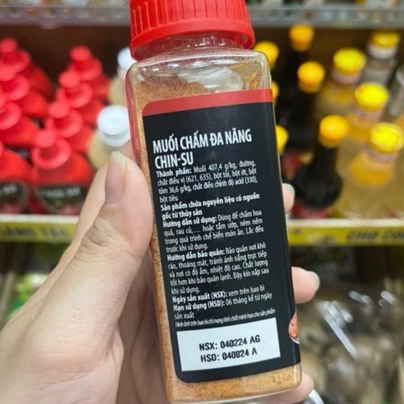 Combo 2 lọ Muối Tôm Chua Cay ChinSu Mới 6