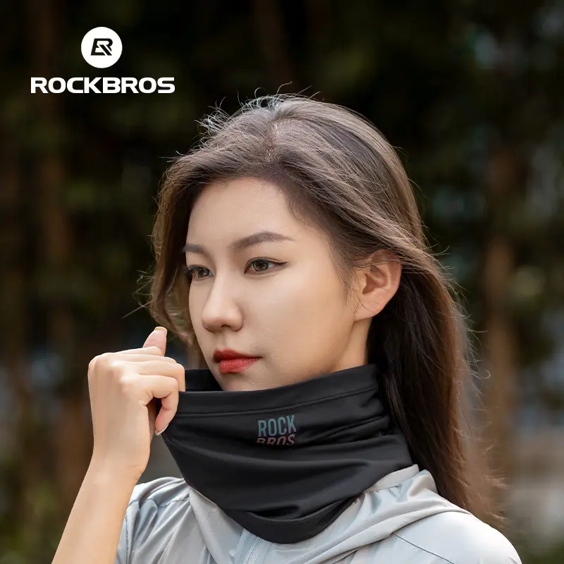 ROCKBROS Bicycle Face Mask Windproof Warm UV-Protection Comfortable Breathable Lightweight Headscarf Autumn Outdoor Equipment