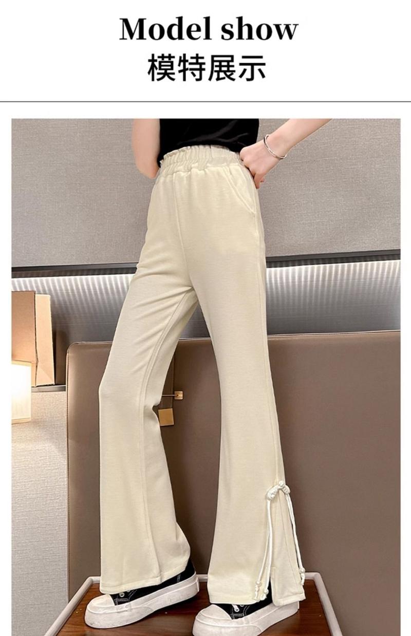 Product Introduction of Quần Dài Ống Loe Phong Cách Phương Tây, Cho Bé Gái, Hàng Mới Về Mùa Hè 2024, Quần Legging Trẻ Em Dễ Phối Đồ Thích Hợp Cho Trẻ Em Trung Bình Và Lớn, Ôm Sát Và Mỏng, Quần Dài 6