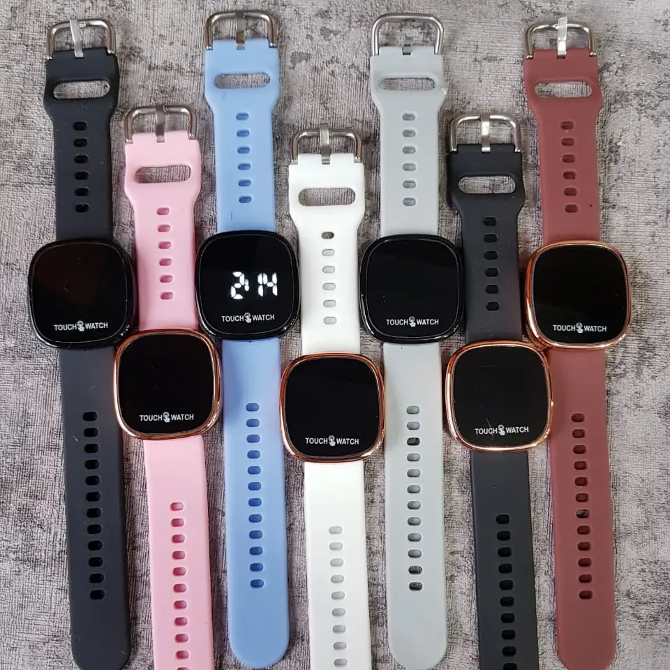 PROMO BUY 1 GET 1 Jam Tangan Led Terbaru Touch Watch Layar Sentuh Digital