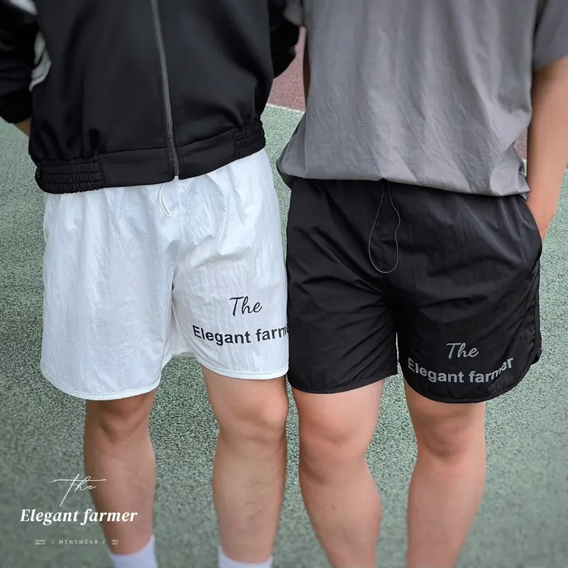 [The Elegant Farmer] Quần Short Dù boxer Nam & Nữ form trên gối.(Q:01) 1