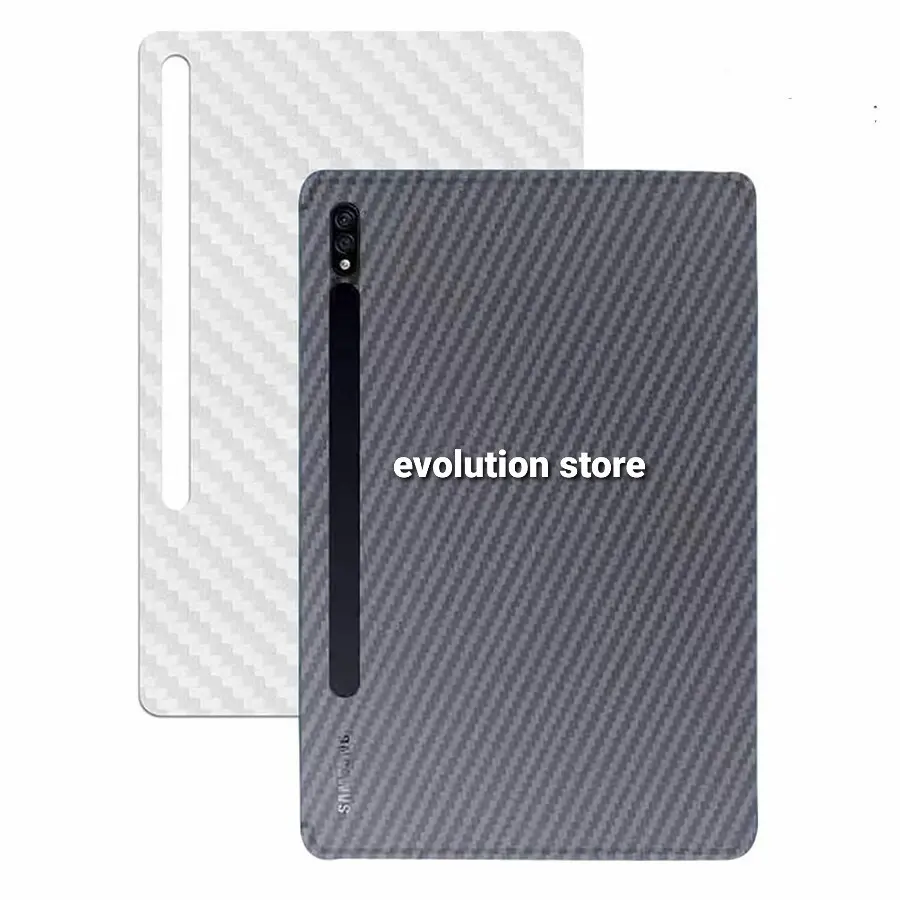 SAMSUNG TAB S7 S8 S7 PLUS S7 FE S8 PLUS S8 ULTRA skin carbon anti gores belakang karbon