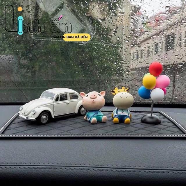 Thảm Chống Trượt Taplo Ô Tô SANG TRỌNG - Đế Tượng Phật Mô Hình Trang Trí Xe Hơi - Thảm Lót Taplo Ô Tô Nhiều Mẫu LINH ẤN 8