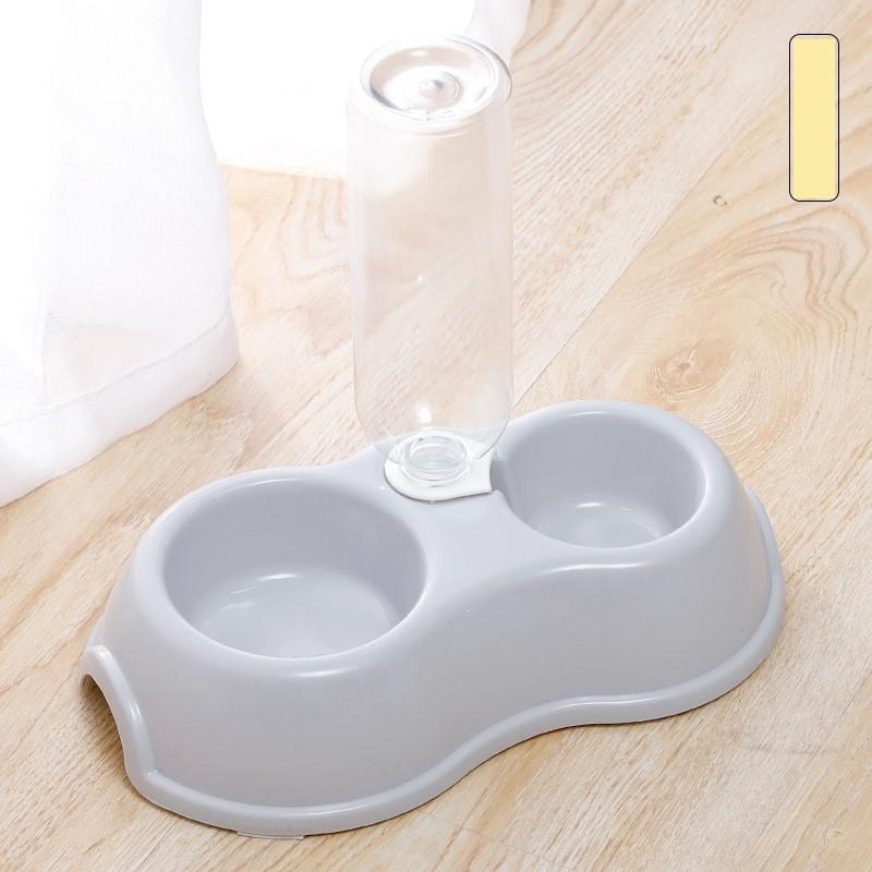 Bát cho chó mèo, Bát đôi đựng thức ăn và nước uống cho chó mèo, chất liệu nhựa cao cấp 7