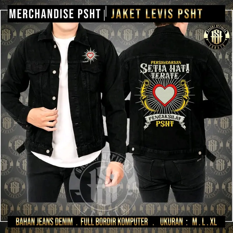 JAKET LEVIS PSHT FULL BORDIR JAKET LEVIS PSHT KEKINIAN JAKET LEVIS PRIA DAN WANITA JAKET LEVIS TERATE TERLARIS 0